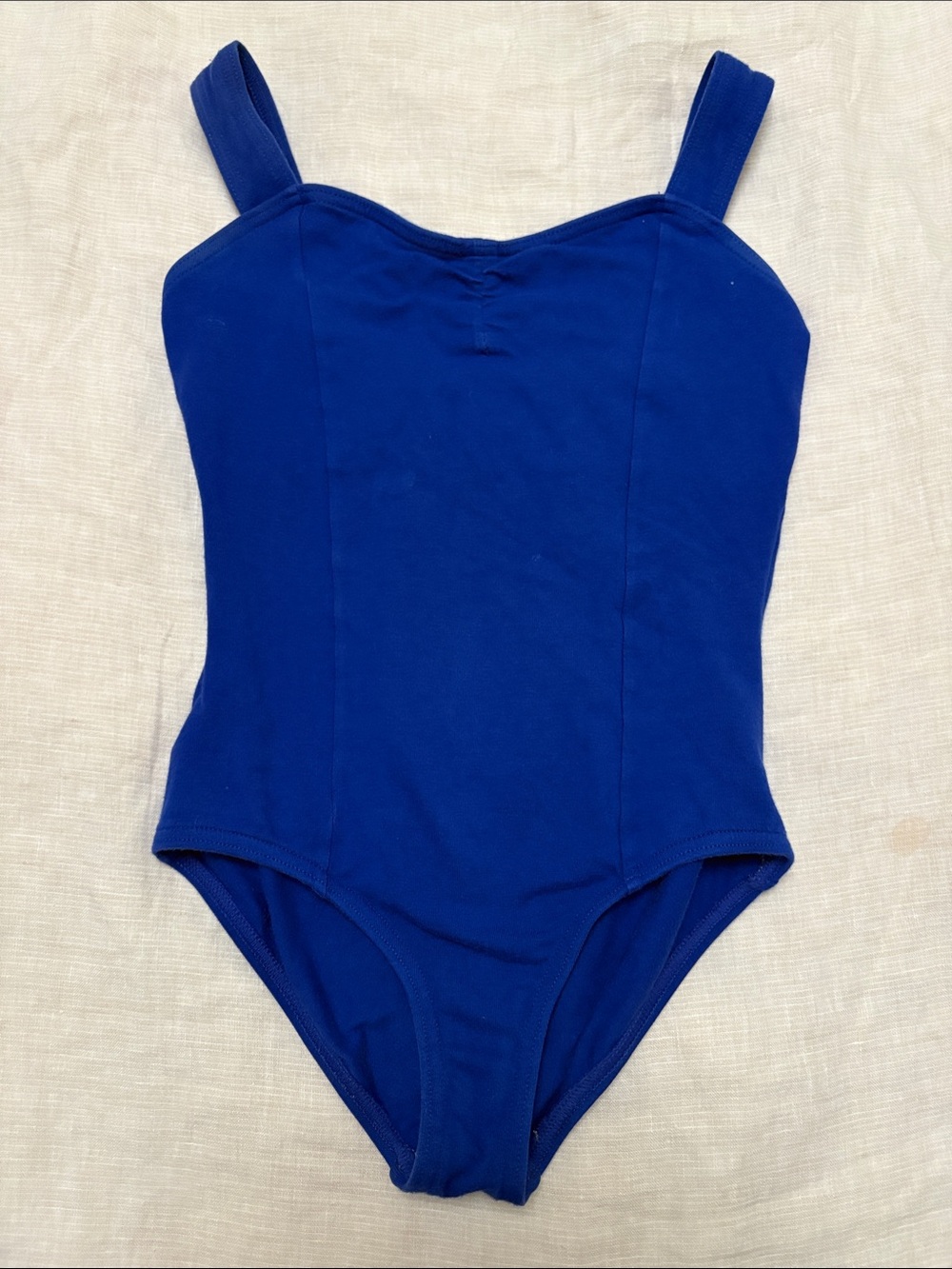 Capezio Girls M Royal Blue Leotard